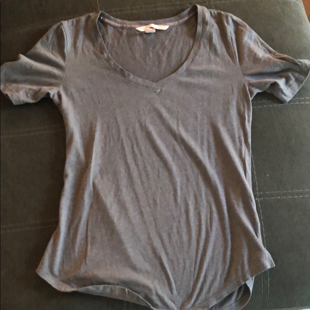 Victoria’s Secret Grey V-neck tee